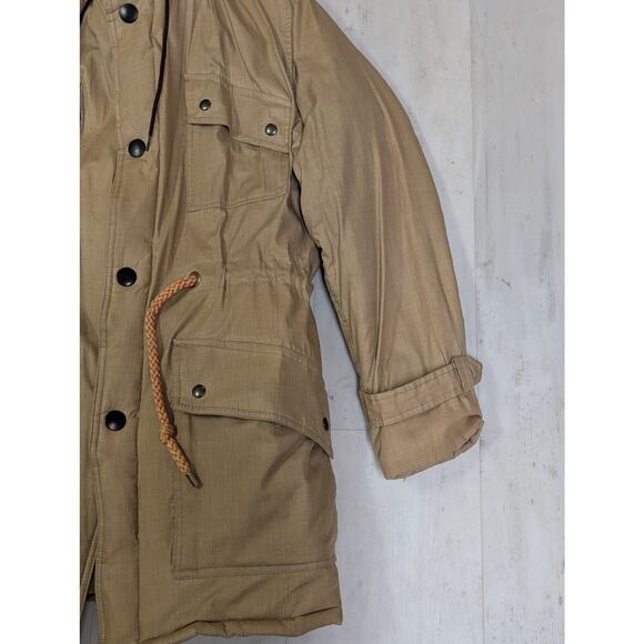 Vintage Mens Field & Stream Insulated Gordon Ferguson Chore Coat Hood Quilted 40 - Picture 8 of 16